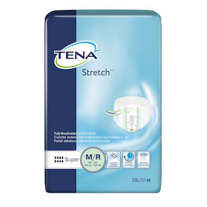 Medium / Regular, 33 Inch x 52 Inch Waist, ProSkin Stretch Incontinence Brief